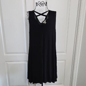 Style & Co. Black Sleeveless Dress